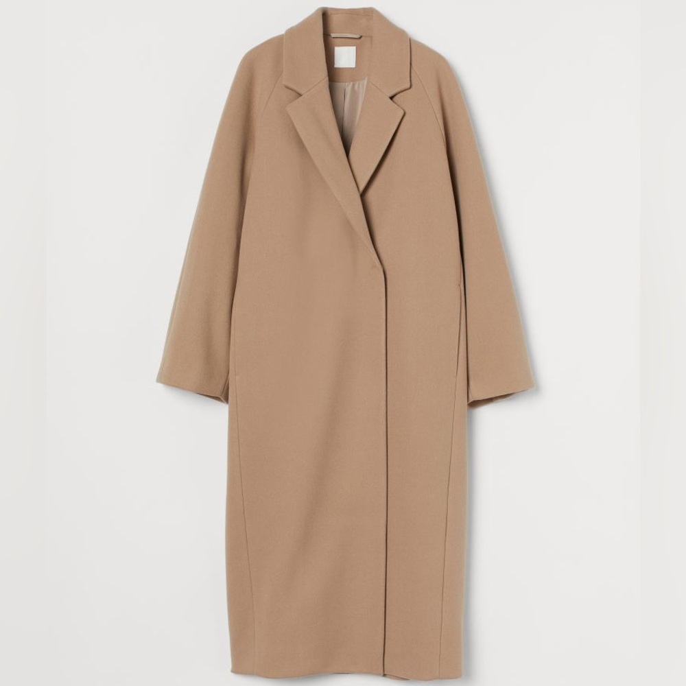 Calf length coat